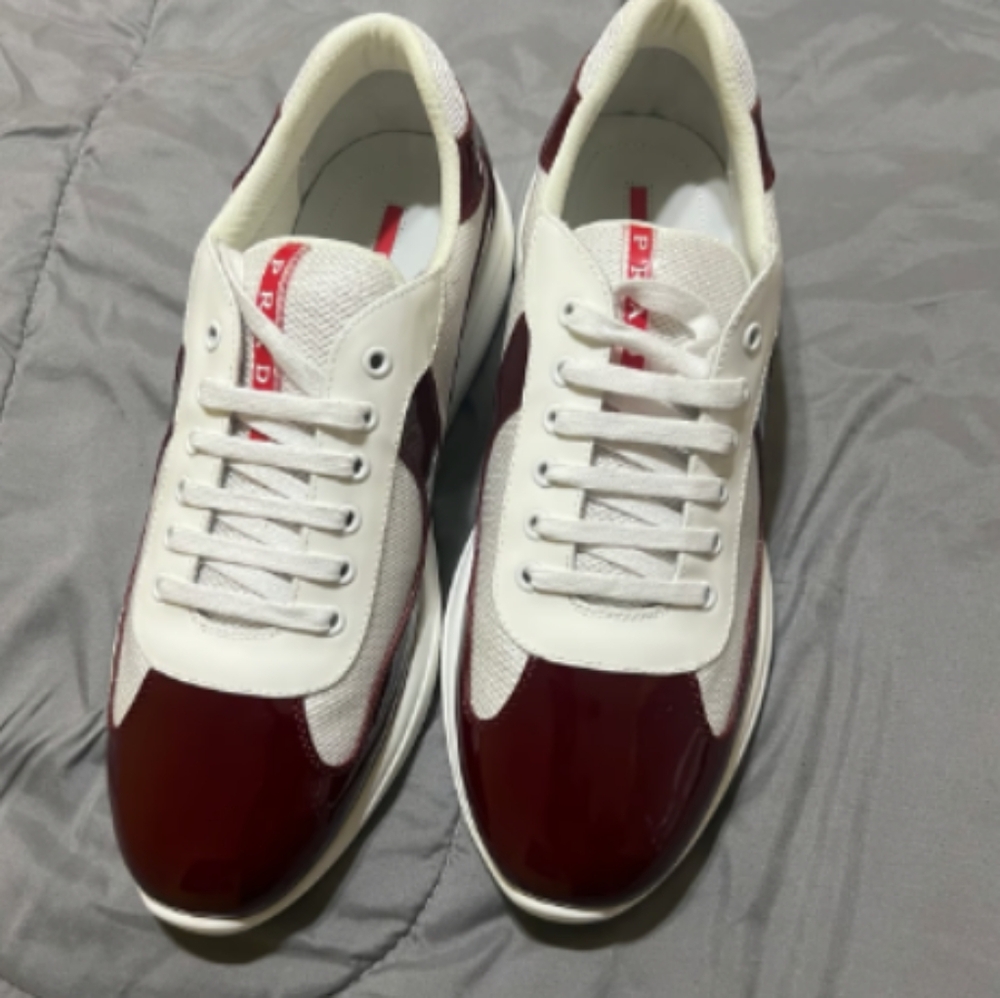 Prada cup designer shoes for sale